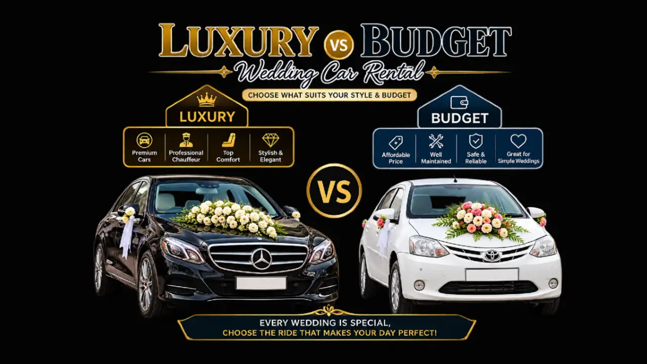 Luxury vs Budget Wedding Car Rental in Mumbai