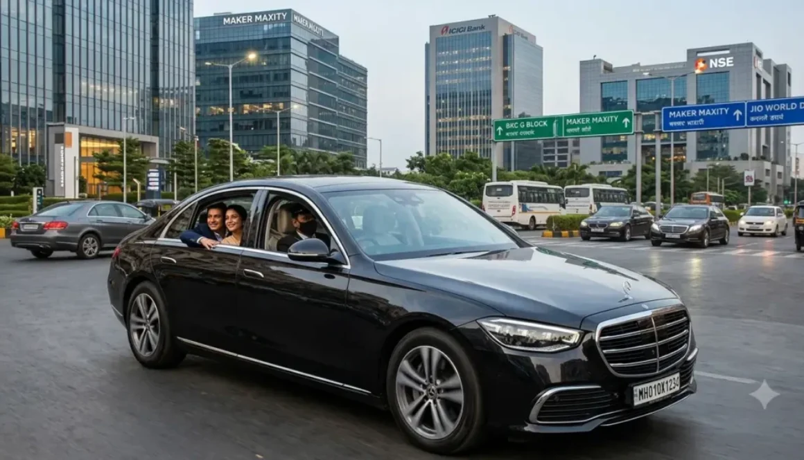 Luxury car rental mumbai with driver