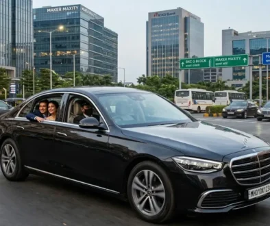 Luxury car rental mumbai with driver