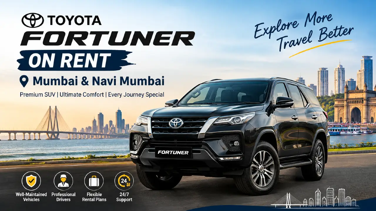 Toyota Fortuner on Rent